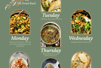 Weekly Meal Plan January 1-7