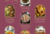 Your Weekly Meal Plan January 8-14