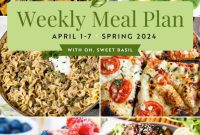 Your Weekly Meal Guide: April 1-7
