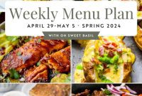 This Week’s Menu Plan: April 29 – May 5