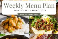 Your Weekly Meal Plan May 20-26