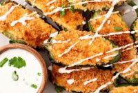 Easy Air Fryer Jalapeño Poppers