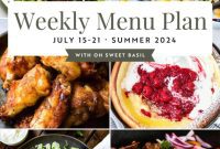 Weekly Meal Plan July 15-21