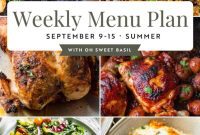 This Week’s Meal Plan: September 9-15