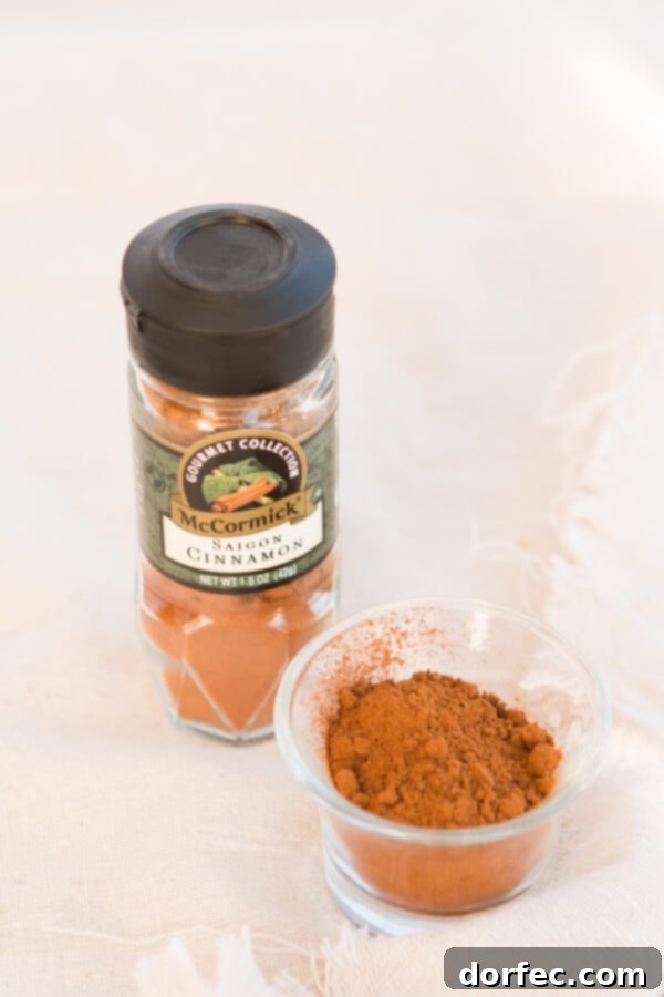 McCormick Gourmet Saigon Cinnamon – The secret ingredient for exceptional flavor.