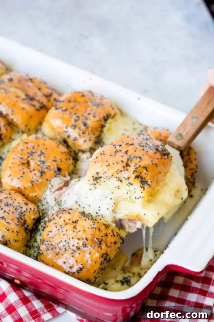 Can you freeze ham and cheese sliders with poppy seed dressing? Yes, with a few important steps to maintain quality.