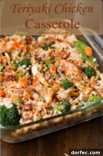 Fiesta Chicken and Rice Bake 5 Teriyaki chicken casserole was a total accident and now total favorite in our house! Love this recipe! ohsweetbasil_edited-1