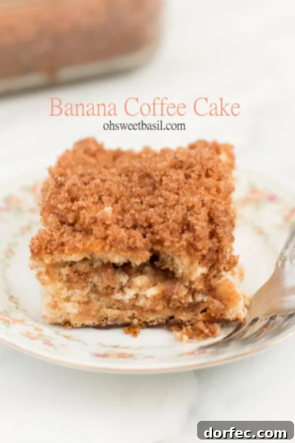 Delicious 3-Ingredient Banana Coffee Cake Easy 3-ingredient banana coffee cake recipe perfect for quick breakfasts and celebrations.