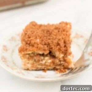 3 ingredient banana coffee cake ohsweetbasil.com