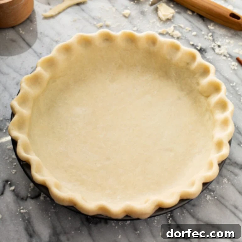 The Best Carrian Pies 4 Flaky All Butter Pie Crust ready for filling.