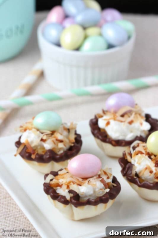 Heavenly Banana Cream Pie Chocolate Chip Cookies 4 Banana Coconut Cream Bites - an easy and impressive little dessert!