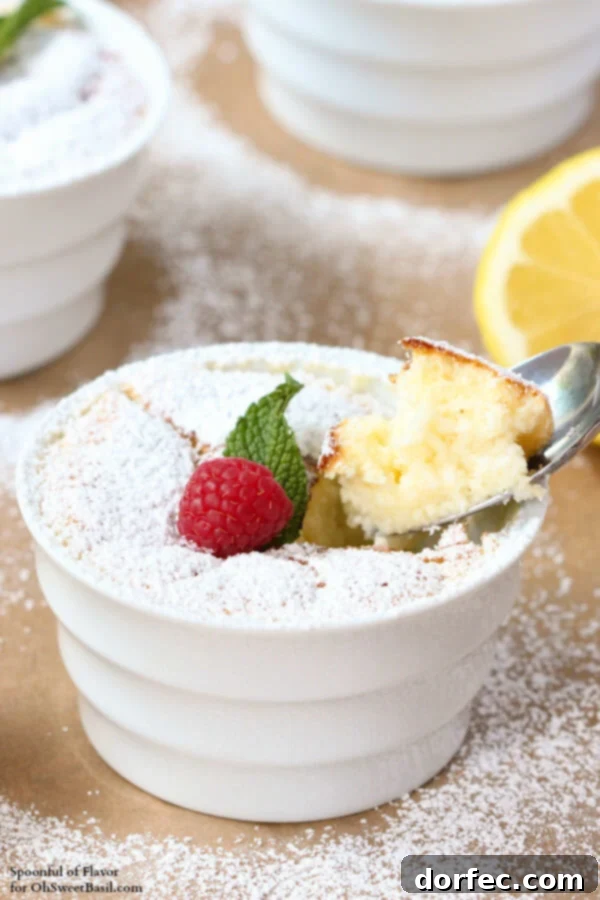 Cozy Caramel Spice Poke Cake 3 Lemon Pudding Cakes - lemon flavor baked into a light and delicate treat!