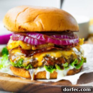 A small image of the Teriyaki Pina Colada Burger.