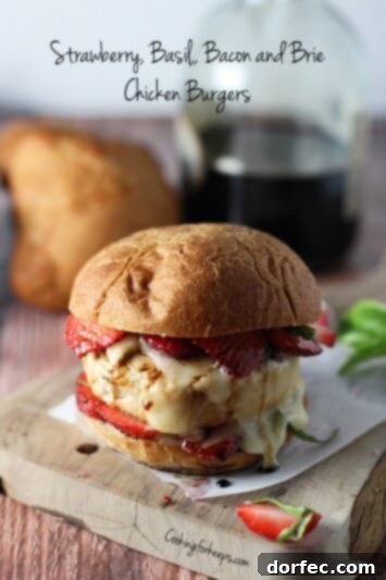 Spicy Turkey Pretzel Chili Dogs 4 Gourmet Strawberry, Basil, Bacon and Brie Chicken Burgers for a unique flavor experience
