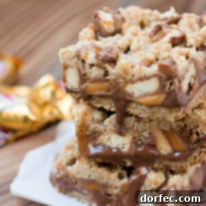 Twix Carmelitas for the best dang thing you'll eat all week! ohsweetbasil.com