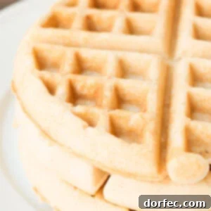 The secret to making your store-bought waffle mix taste like homemade with coconut oil.