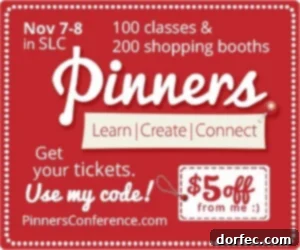 Weekend Culinary Creations 2 Exciting Pinners Conference event banner, join us for creative workshops and inspiration.
