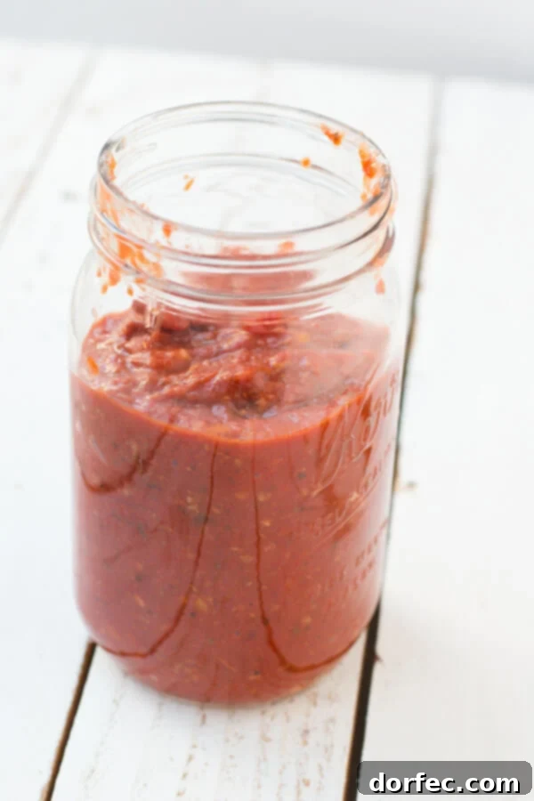 Our best quick and easy spaghetti sauce, rich and simmering.