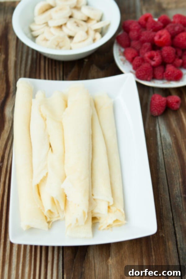 Easy Blender Crepes Blender Crepes