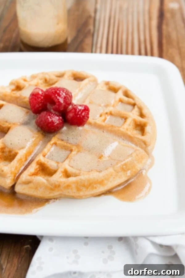 Homemade creamy buttermilk maple syrup that will blow your mind! ohsweetbasil.com