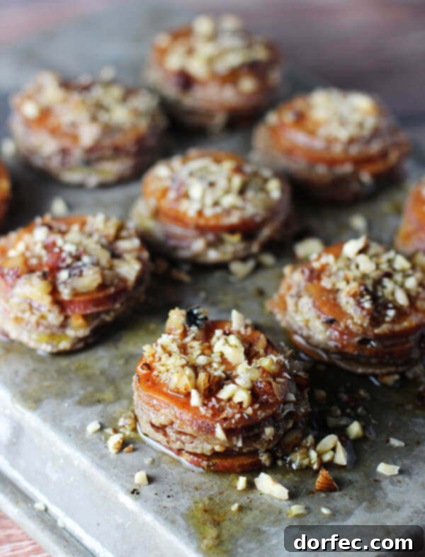 Individual Sweet Potato Gratins - perfect portion control for holiday meals