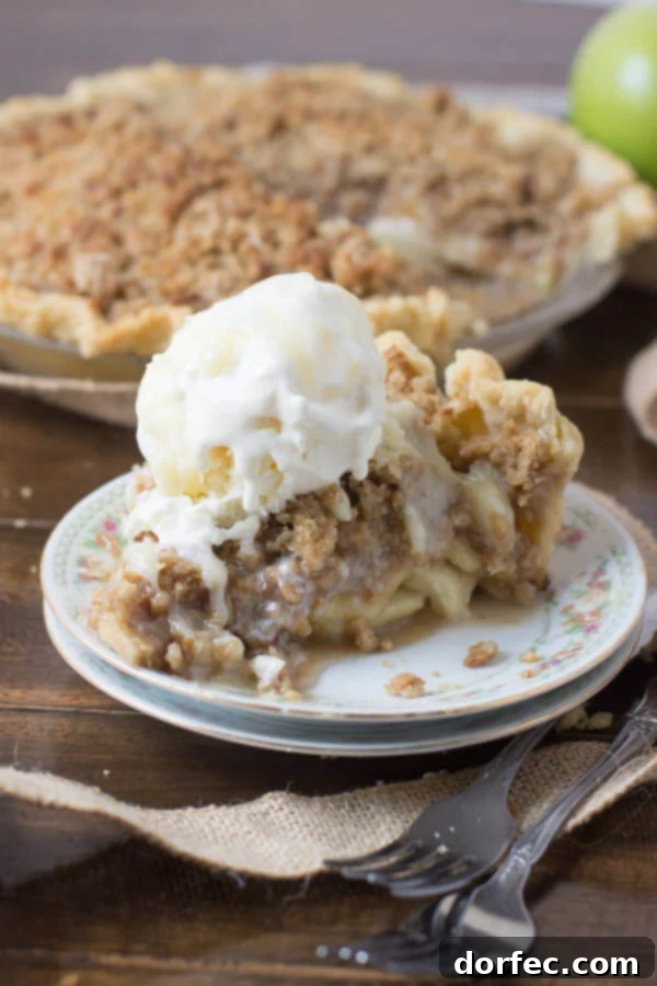 The best Dutch apple pie I've ever had. Like, ever.