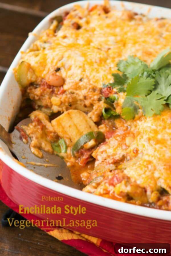 Easy Polenta Enchilada Vegetarian Lasagna ohsweetbasil.com Moments of Mindfulness: Brushing Teeth with My Daughter