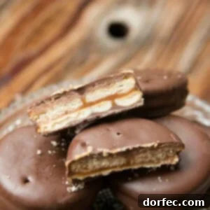 Easy 3 Ingredient Twix Ritz ohsweetbasil.com