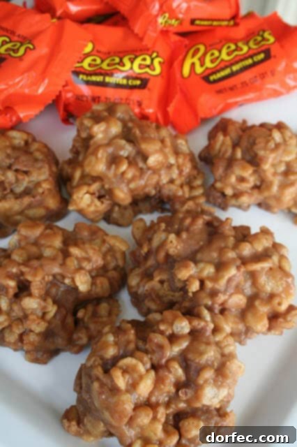 Best Recipes and Posts of 2014 8 Easy homemade Reese's Krispies treats, a perfect no-bake dessert for peanut butter and chocolate lovers.