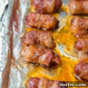 The best recipe for bacon wrapped smokies ohsweetbasil.com
