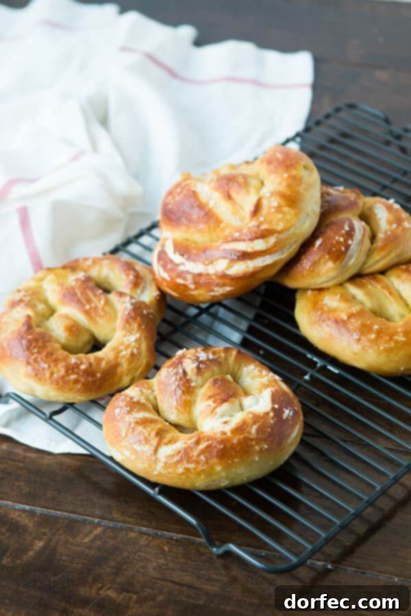 Homemade Soft Pretzels with Rich Cheese Sauce – A Classic Recipe Golden brown soft pretzels with a generous serving of creamy, homemade cheese sauce