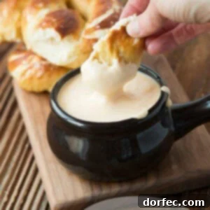 Buttery Soft Pretzels with Cheese 2 The perfect soft pretzel with cheese sauce recipe