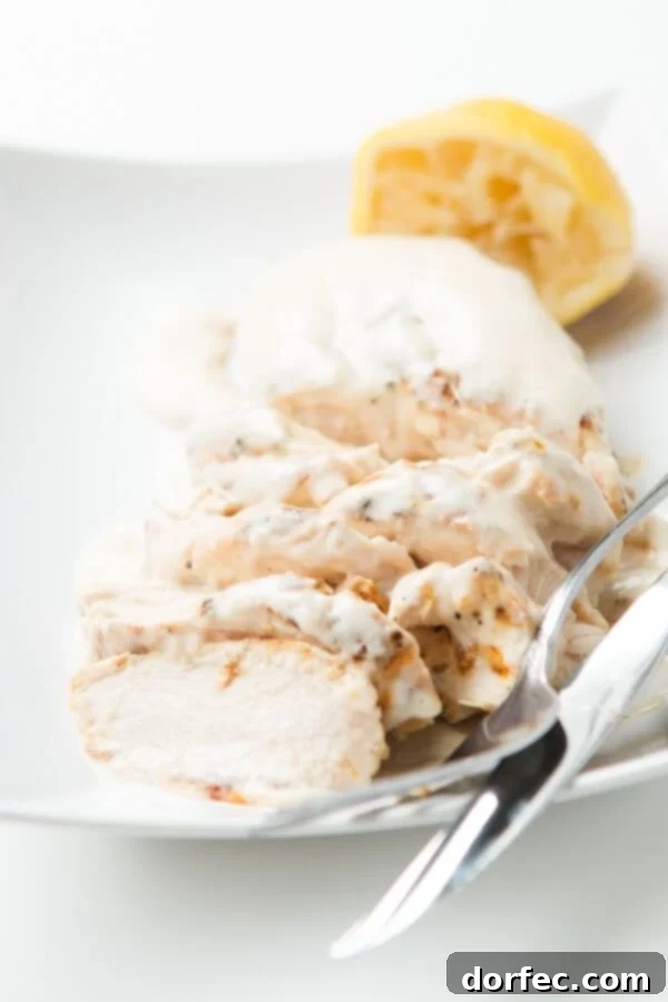 Juicy Grilled Chicken with Zesty Lemon Cream Sauce - a perfect duo for a flavorful dinner