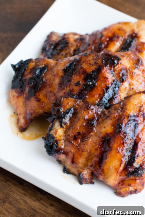 Fantastic sticky honey lime grilled chicken! ohsweetbasil.com