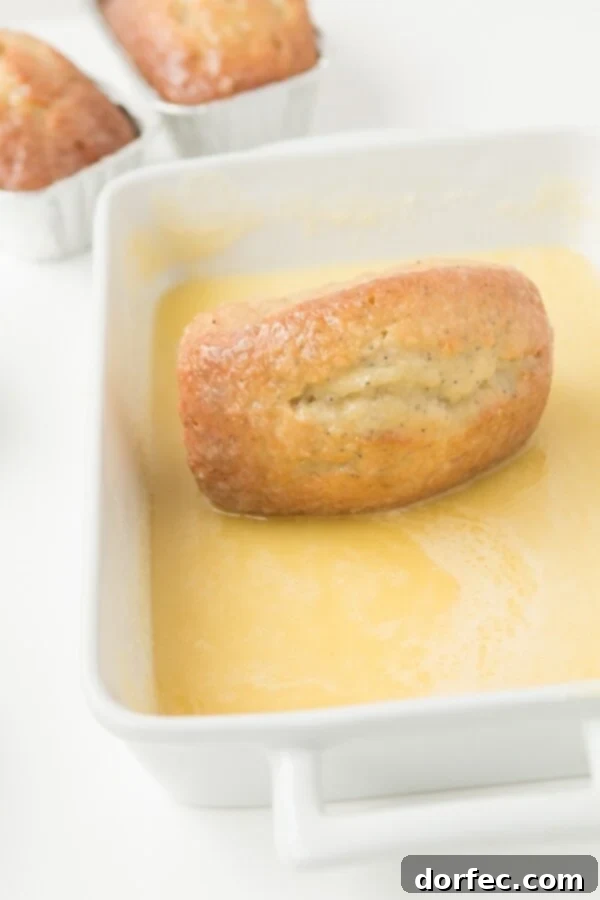 Perfectly delicious glazed poppy seed bread Roll your poppy seed bread in a light orange/almond glaze. Perfectly delicious glazed poppy seed bread.