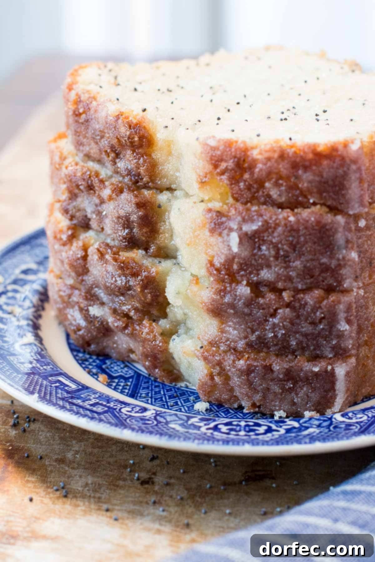 Glazed Poppy Seed Loaf 7 Enjoy a simple yet delicious quick bread recipe that your family will adore for any occasion, especially holiday breakfasts.