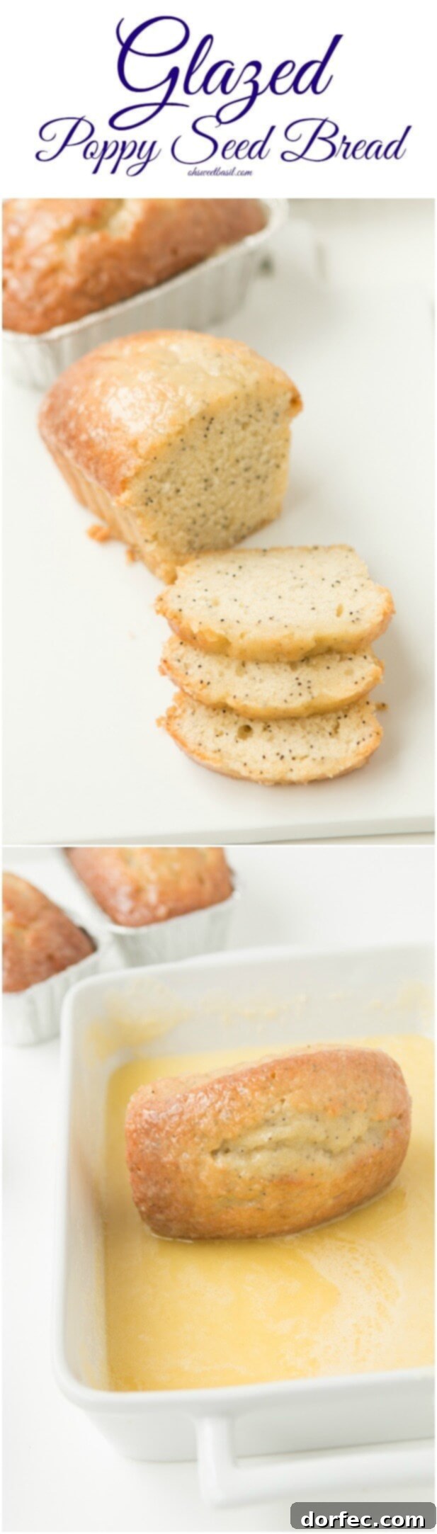 Glazed Poppy Seed Loaf 9 The BEST glazed poppy seed recipe
