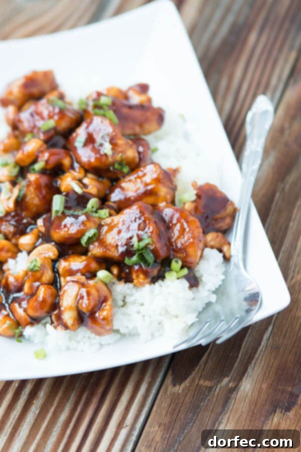 Our favorite Quick and Easy Cashew Chicken recipe from Oh Sweet Basil