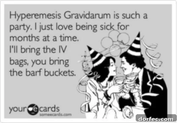 Hyperemesis Gravidarum: It's NOT Morning Sickness