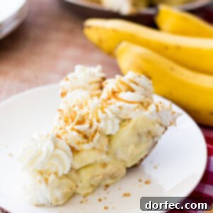 salted caramel banana pie for the win!! ohsweetbasil.com