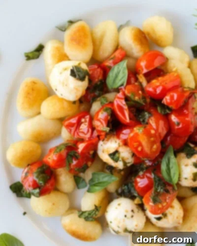 Vibrant Pesto Chicken Pasta with Sun-Dried Tomatoes and Artichokes 3 Easy Caramelized Gnocchi with Cherry Tomatoes and Mozzarella from The Food Charlatan