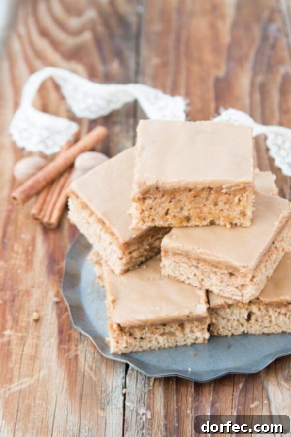 Spice Cake with Maple Frosting: Its delightful aroma fills the kitchen, just like its incredible taste.