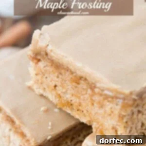 Spice Cake with Maple Frosting: Its delightful aroma fills the kitchen, just like its incredible taste.