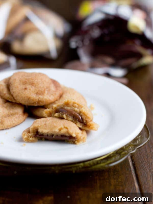 A plate of classic Peanut Butter Meltaways cookies, rich and gooey.