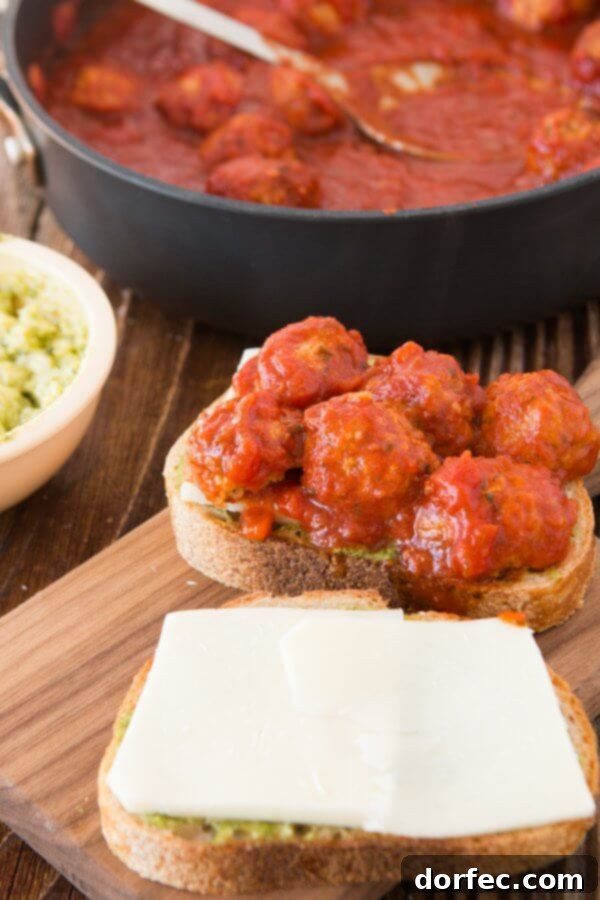 Johnsonville Meatballs: Key Ingredient for Your Best Pesto Panini Ingredients for Pesto Meatball Panini, featuring Johnsonville Italian Sausage Meatballs and fresh pesto. Easy gourmet sandwich recipe.