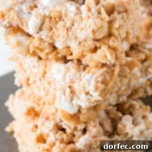 Gooey Fluffernutter Rice Krispies, oh yeah baby ohsweetbasil.com