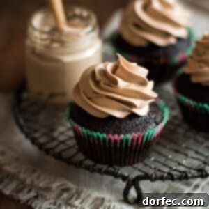 Milk Chocolate Cupcakes ohsweetbasil.com