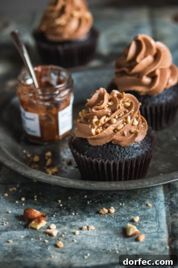 Nutella Cupcakes