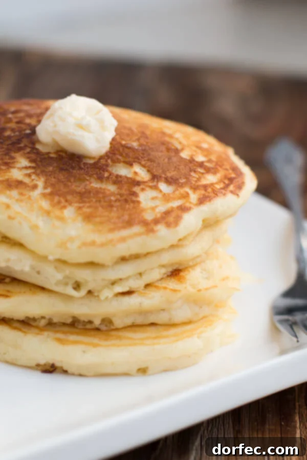 2015's Top Recipes 15 Awesome Melt-in-Your-Mouth Buttermilk Pancakes recipe from Oh Sweet Basil. The best way to start your day!