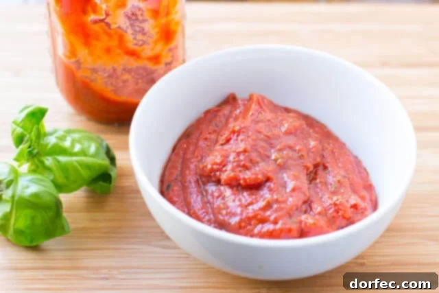 2015's Top Recipes 17 This is our favorite Perfect Pizza Sauce recipe. It's quick, easy, and has a secret ingredient that puts it over the top from Oh Sweet Basil.